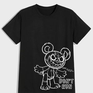 Don’t Run Teddy Bear SHEIN shirt